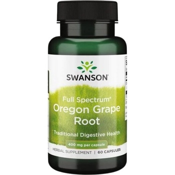 Swanson Full Spectrum Oregon Grape Root 400 mg [60 капсули]