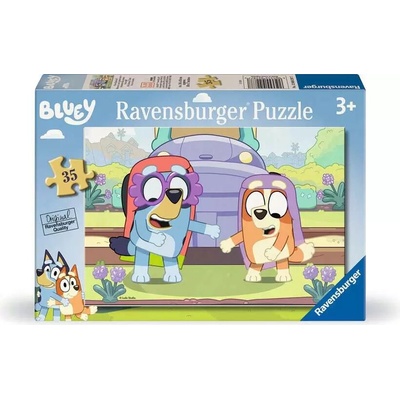 RAVENSBURGER Bluey Návšteva u babičky 35 dielov