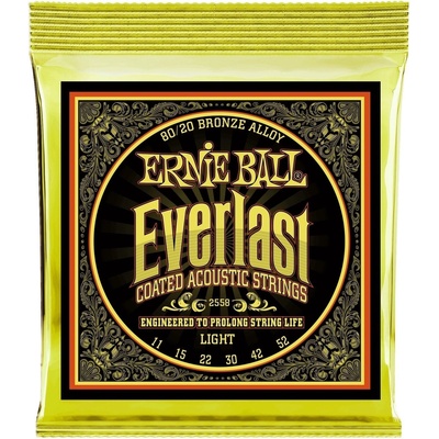 Ernie Ball 2558 Everlast Струни за акустична китара (P02558)