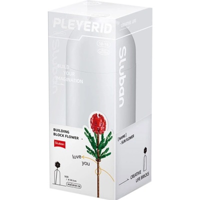 Sluban B1101-08 Tibouchina Urvilleana ve váze