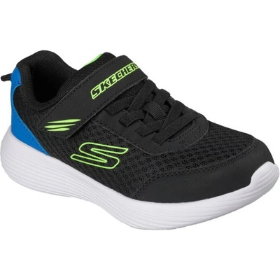 Skechers chlapčenská rekreačná obuv Go Run 400 V2 K black/blue/lime
