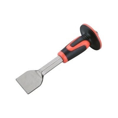 EXTOL PREMIUM sekáč plochý široký s plastovým chráničem, 250x18mm, Crv