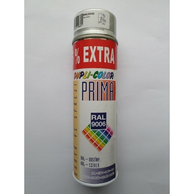 PRIMA Univerzálny korekčný sprej RAL 9006 biely hliník, metalíza - lesklá 400 ml