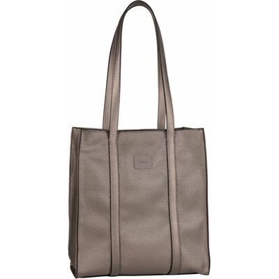 Gabor metalická shopper kabelka Elfie old silver 012032