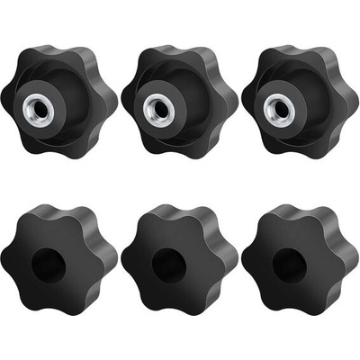 Jeboler hvězdicová matice M8 6 kusů, rýhovaný šroub vnější průměr 50mm, hvězdicová matice vnitřní – Hledejceny.cz