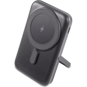 Ttec Външна батерия ttec ReCharger Pro M 10.000mAh LCD MagSafe Comp. PD 20W Wireless Powerbank w Stand - Черна