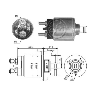 Spínač startéru RC - Lada 2108-3708808