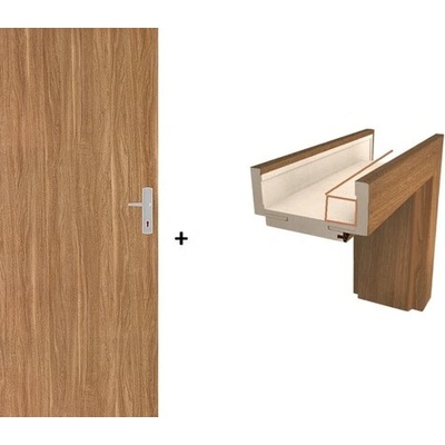 Dre protipožiarne technické orech karamelový 90 cm SETDPOOK90L