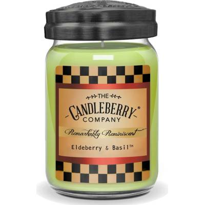 Candleberry Candle Elderberry & Basil 624 g