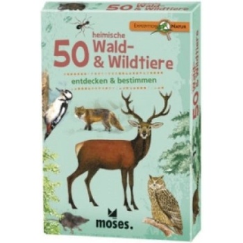 moses. Verlag 50 heimische Wald- & Wildtiere entdecken & bestimmen | Carola von Kessel, Thomas Müller, Arno Kolb, Kirsten Schlag