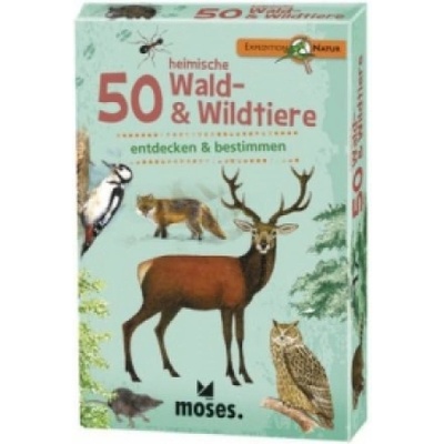 moses. Verlag 50 heimische Wald- & Wildtiere entdecken & bestimmen | Carola von Kessel, Thomas Müller, Arno Kolb, Kirsten Schlag