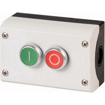 Eaton M22-I2-M1 216529 tlačítko 2 instalační pozice (š x v) 120 mm x 80 mm šedá 1 ks Piece