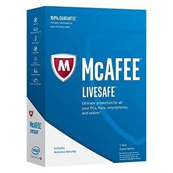 McAfee LiveSafe 1 lic. 8 rokov