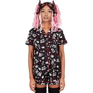 KILLSTAR дамска пижама KILLSTAR - See AT In Hell - KSRA003166