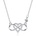 Silenti Jewelry Сребърно колие "Свързаност