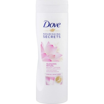 Dove Nourishing Secrets Glowing Ritual telové mlieko (Lotus Flower Extract and Rice Milk) 250 ml