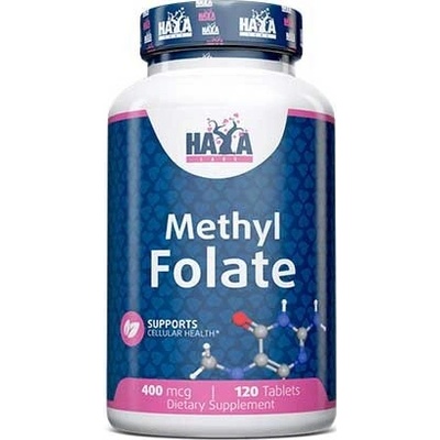 Haya Labs Methyl Folate Kyselina listová 400mcg 120 tablet