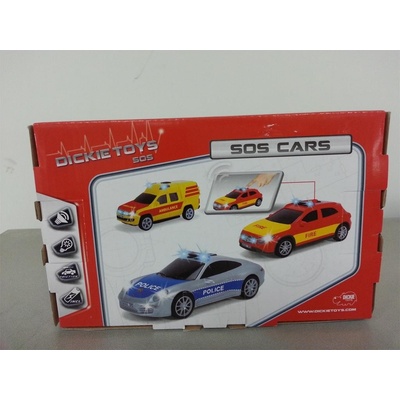 Dickie Auto SOS česká verze 15cm Záchranka Žlutá