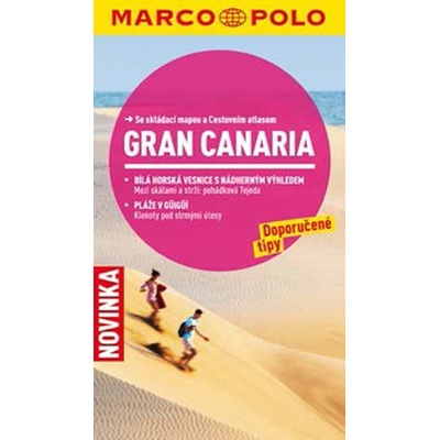 Gran Canaria cestovní průvodce s mapou MP