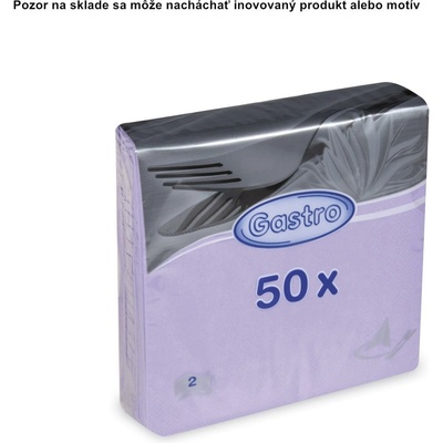 WIMEX servítky 2V fialové 33x33 50ks