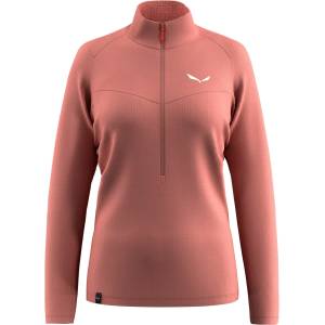 Salewa Дамски поларен пуловер Salewa Women's Puez Cammino PL Half Zip Jacket Fleece jumper - Desert Pink - размер 40 (EU) (105-6128-0514)