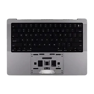 Top case s batériou a klávesnicou MacBook Pro 14" (A2992 / 2023) – ISO slovenská klávesnica – Genuine – vesmírne čierny MAC1146