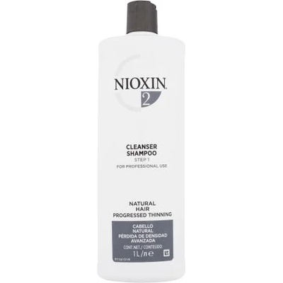 Nioxin System 2 Cleanser 1000 ml Шампоан Косопад Фина коса за жени