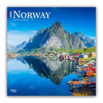 Browntrout Verlags GmbH Norway - Norwegen 2026 - 16-Monatskalender | BrownTrout Publishers Inc