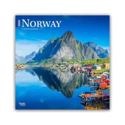 Browntrout Verlags GmbH Norway - Norwegen 2026 - 16-Monatskalender | BrownTrout Publishers Inc