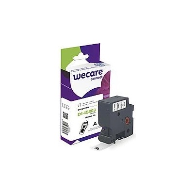 WECARE ARMOR páska kompatibilná s DYMO S0720830, Black/White, 19mm*7m K80012W4