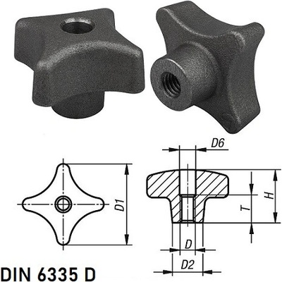 Matica M10 DIN 6335D krížová