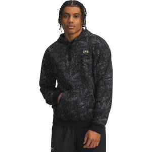 Under Armour UA Rival Flc Prtd Hoodie Размер: L / Цвят: черен