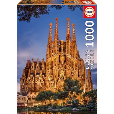 Educa Пъзел Educa от 1000 части - Саграда Фамилия, Барселона (EDU17097)