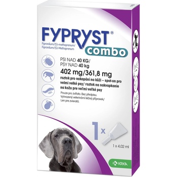 Fypryst Combo Spot-on Dog XL nad 40 kg 1 x 4,02 ml