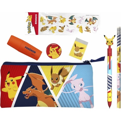 Pokémon školní set se samolepkami
