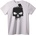 NOONEBRAND Тениска Черен Печат Череп - 3XL, Black
