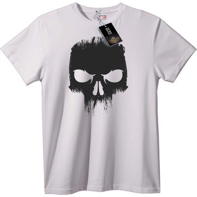 NOONEBRAND Тениска Черен Печат Череп - 3XL, Black