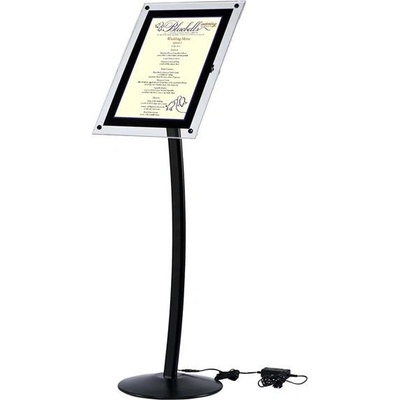 A-Z Reklama CZ Curved LED Menuboard stojan A3