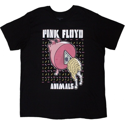 Pink Floyd Animals Cartoons (Back Print) Black XL Риза (PFTEE194MB04)