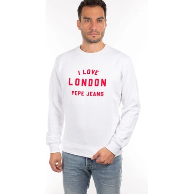 Pepe Jeans LONDON SWEAT bílá