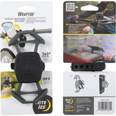 Nite Ize Wraptor Цвят: черен