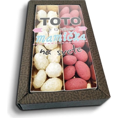 Sablio Mandle v čokoláde Tohle je ta Najlepšia mamička na světě 2x 80 g