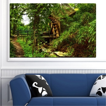 Vivid Home Декоративни панели Vivid Home от 1 част, Природа, PVC, 150x100 см, №0643