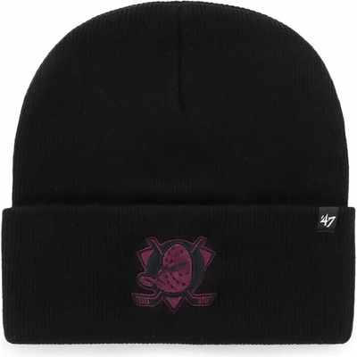 47 Brand Pánská Anaheim Ducks NHL Haymaker '47 CUFF KNIT Black