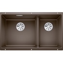 BLANCO SUBLINE 430/270-U SILGRANIT kávová