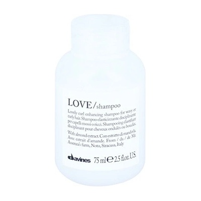 Davines Love Almond šampon pro vlnité vlasy Lovely Curl Enhancing Shampoo for Wavy or Curly Hair 75 ml