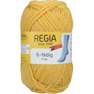 Regia 6-ply Uni 50g Banán 1049