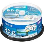 Maxell BD-R MAXELL, Single layer, Blu-Ray, 25 GB, 4x, Printable, 25 px (ML-DB-BDR25-25PRINT) - megamag
