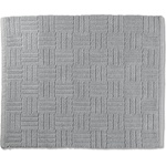 KELA Постелка за баня Leana, 65x55см - цвят каменно сиво (KELA-23520)