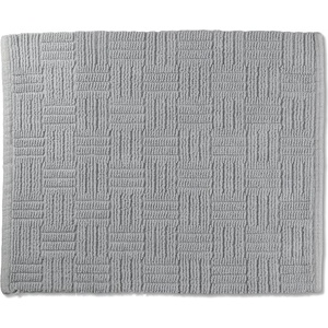 KELA Постелка за баня Leana, 65x55см - цвят каменно сиво (KELA-23520)